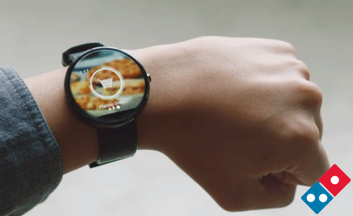 Domino's Pizza sur Android Wear