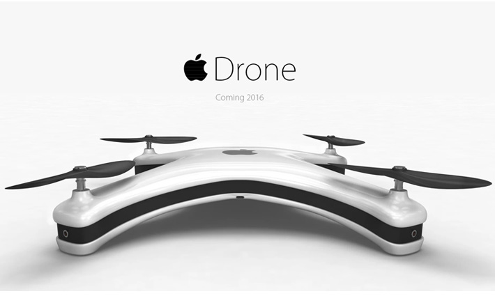 Et si le drone Apple ressemblait à ça ?