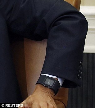 Obama a craqué pour un Fitbit Surge