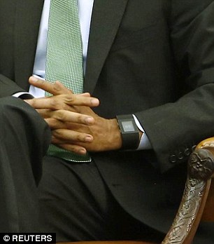 Obama et son Fitbit