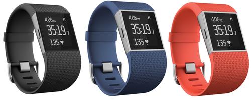 Couleurs Fitbit Surge