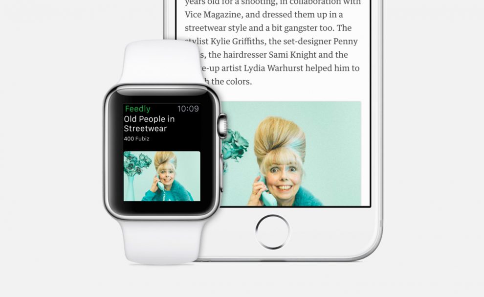 Feedly Apple Watch