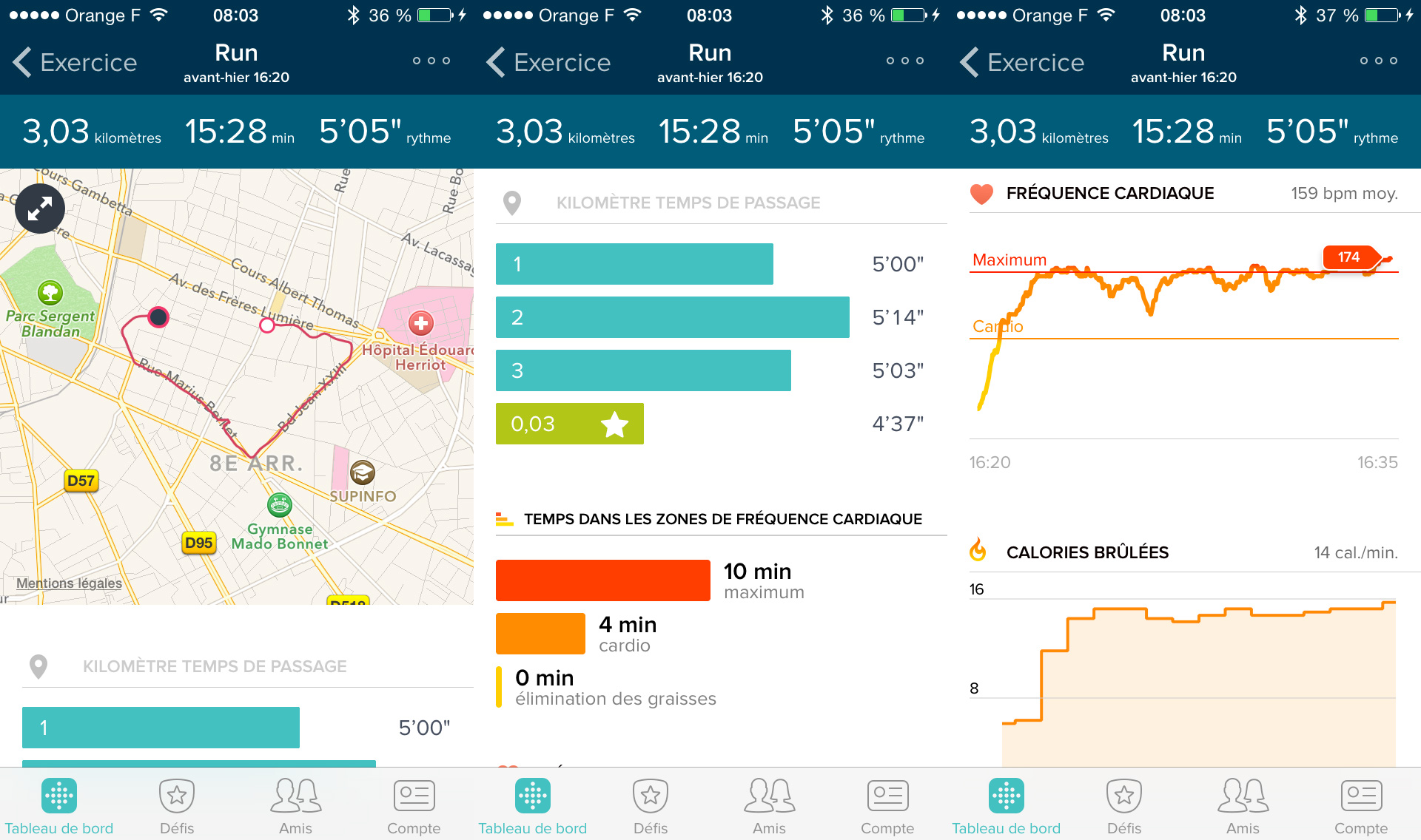 Sessions Application Fitbit Surge