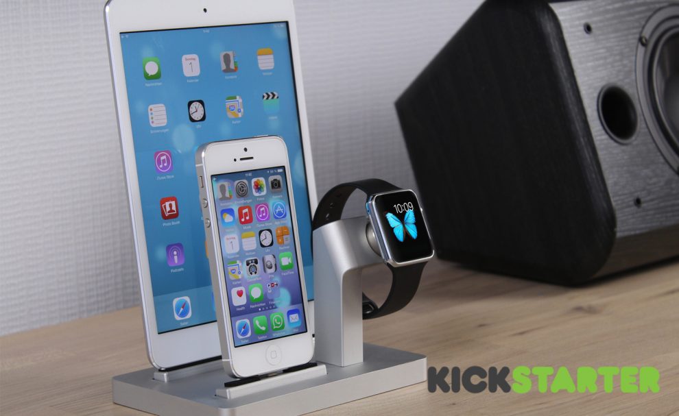 Les accessoires pour l'Apple Watch sur Kickstarter