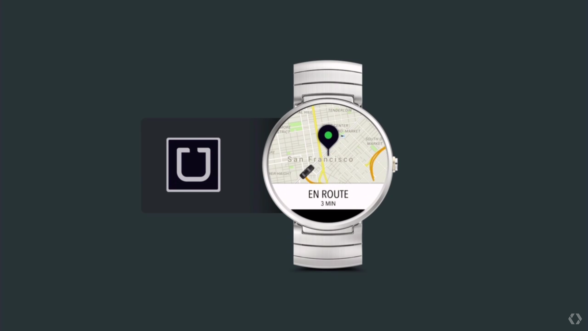 Application Uber pour Android Wear