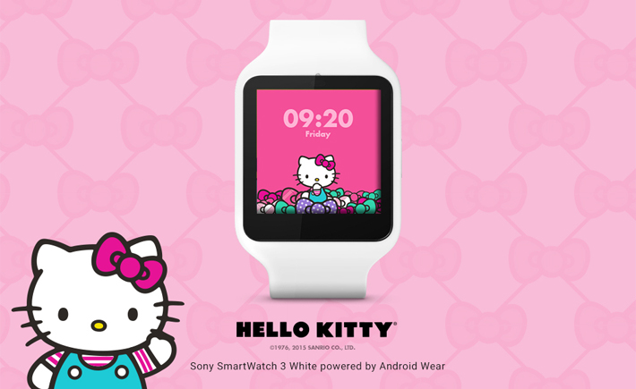 Hello Kitty sur Android Wear