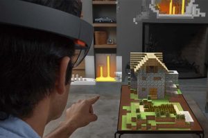 Microsoft HoloLens et Minecraft
