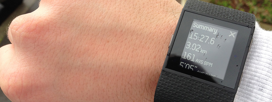 Fitbit Surge recap session