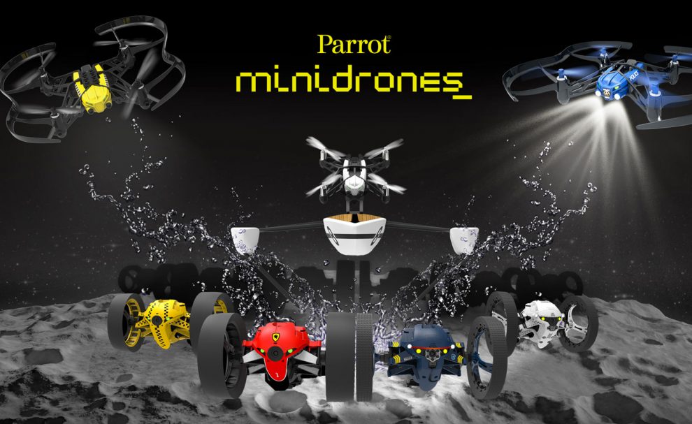 Nouveaux mini drones Parrot