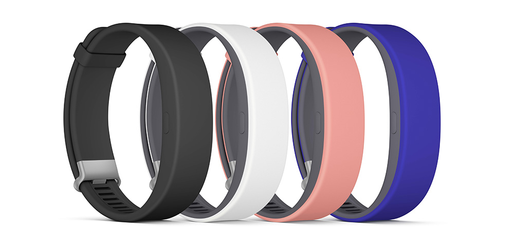 Couleurs Sony Smartband2