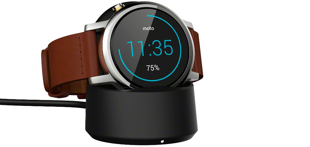 Le chargeur de la Moto 360 2ème génération