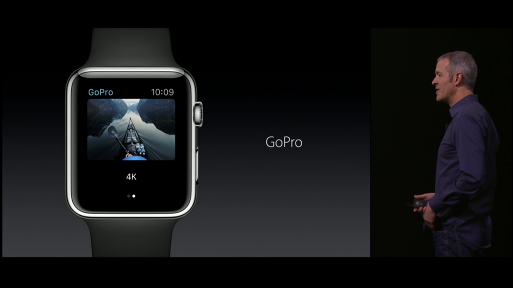Application GoPro pour Apple Watch