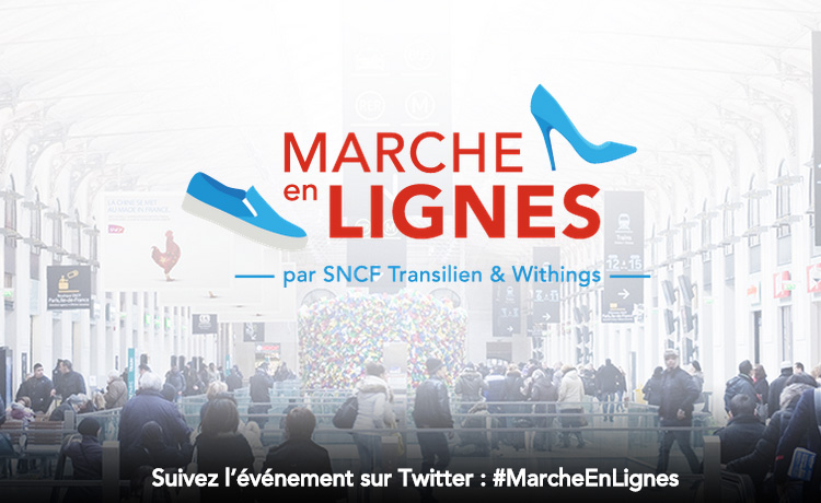 Marche en lignes par Withings et SNCF