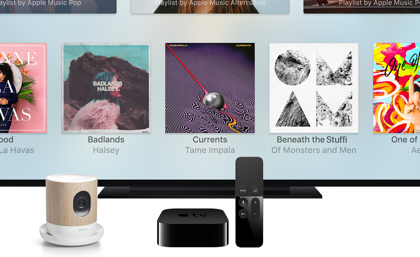 La Withings Home sera compatible Apple TV 4
