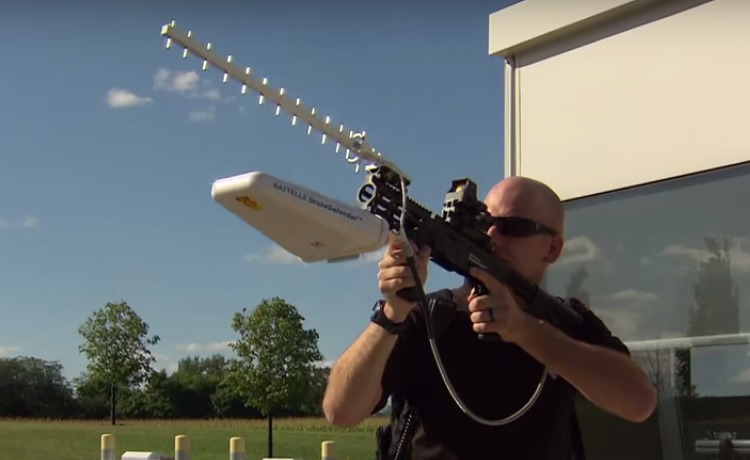 Un fusil anti-drone