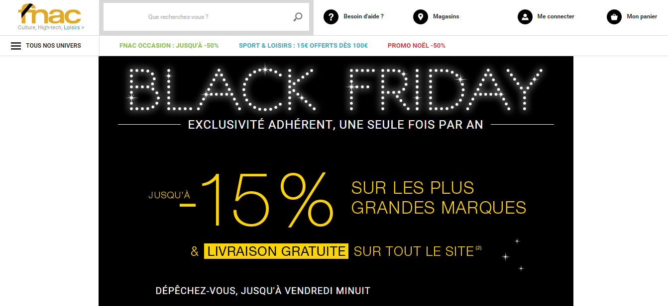 BlackFriday en France