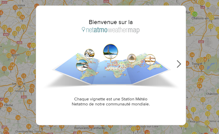 Weathermap Netatmo
