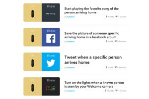 Netatmo et IFTTT