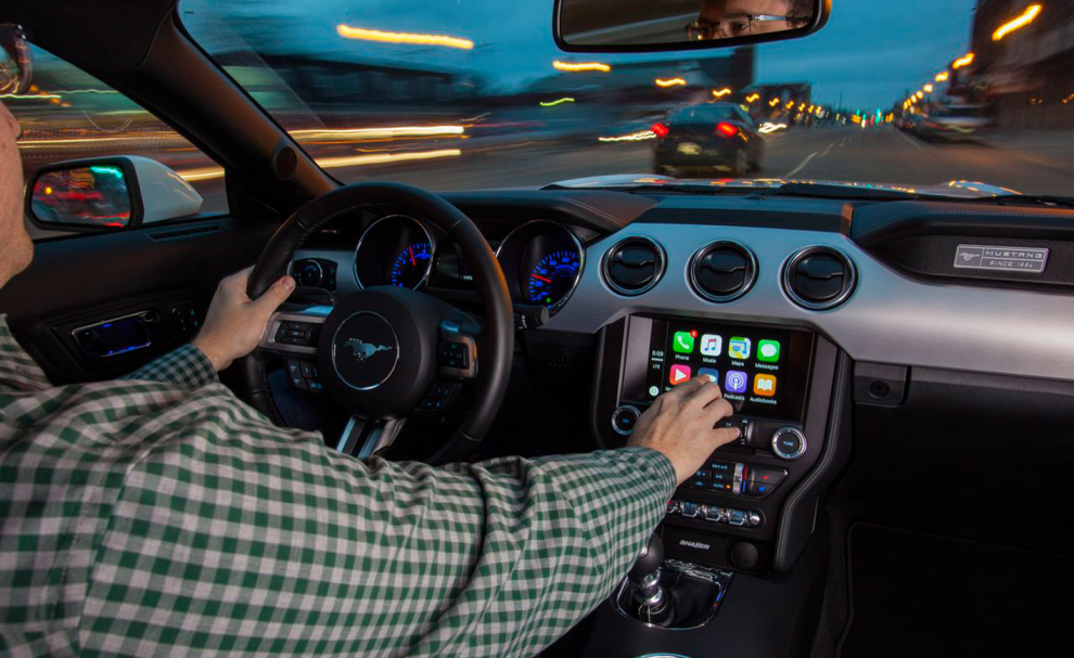 Android Auto dans une Ford Mustang