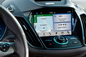 Le système Smart Device Link dans une voiture