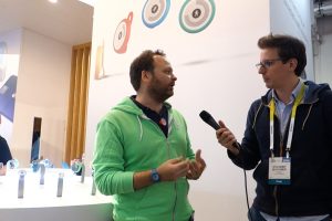 Cédric Hutchings de Withings au CES