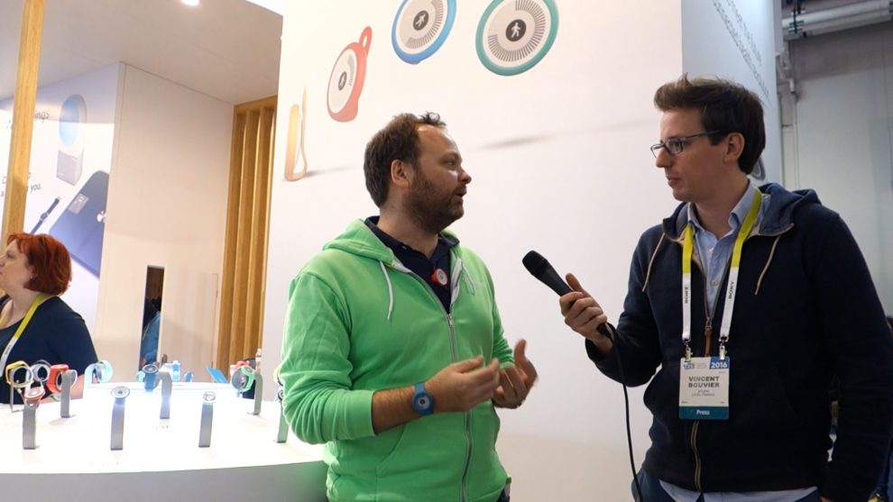 Cédric Hutchings de Withings au CES