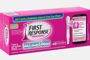 Le test de grossesse connecté de First Response
