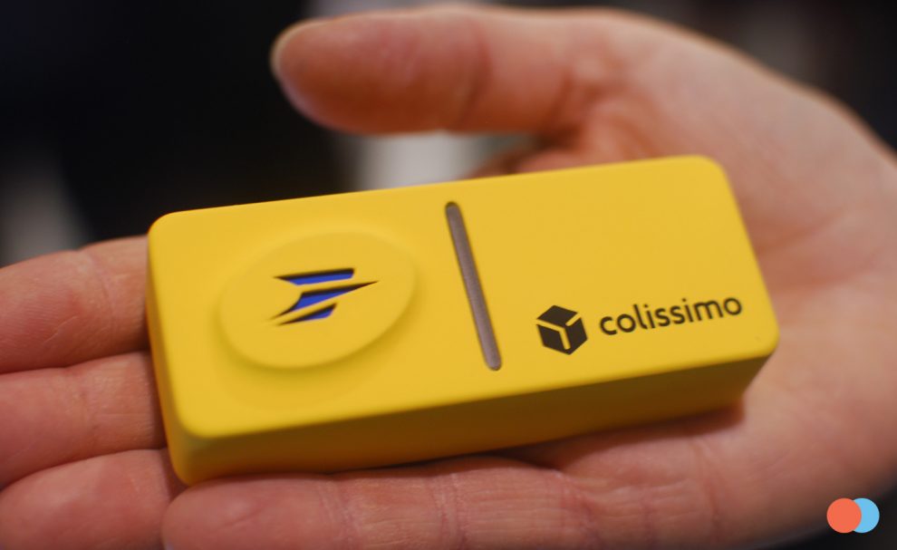 Le bouton connecté de La Poste