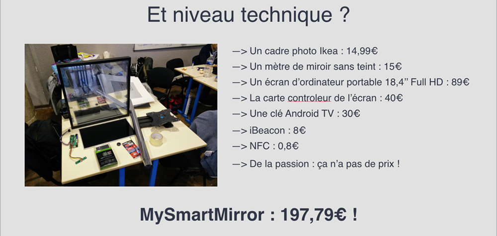 Présentation de MySmartMirror