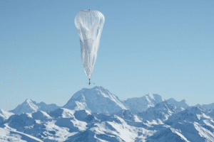 Un ballon du Project Loon