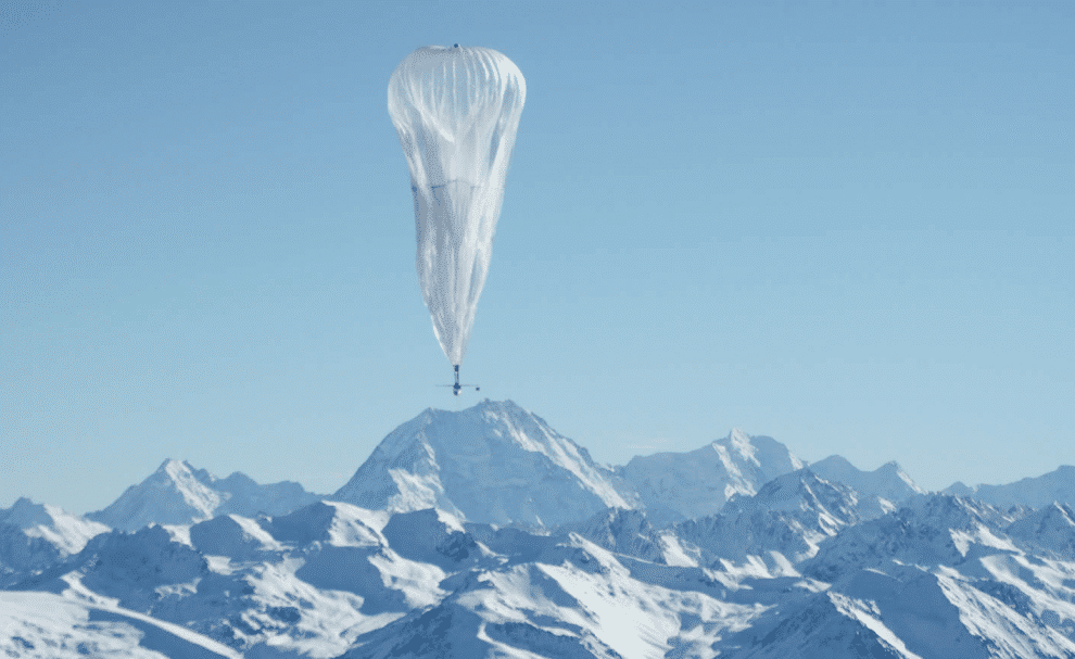 Un ballon du Project Loon