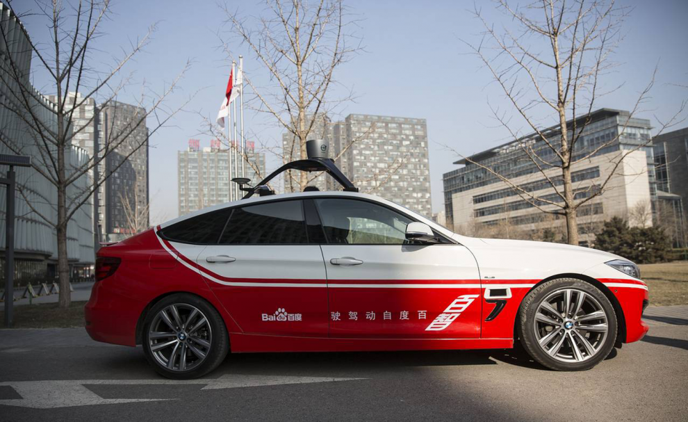 La BMW autonome de Baidu