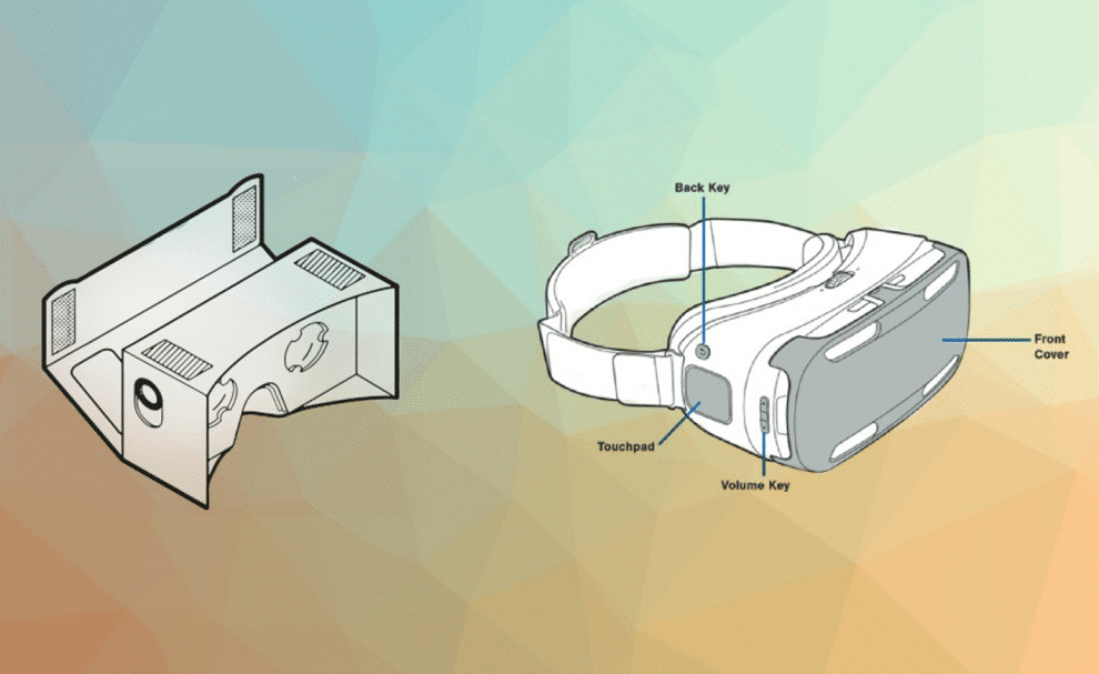 Le Google Cardboard et le Samsung Gear VR