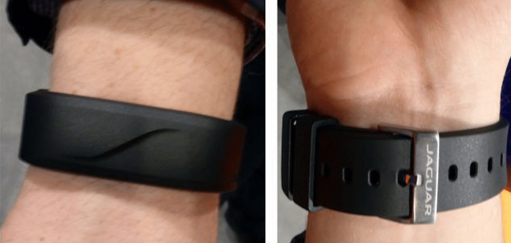 Le smartband de Jaguar