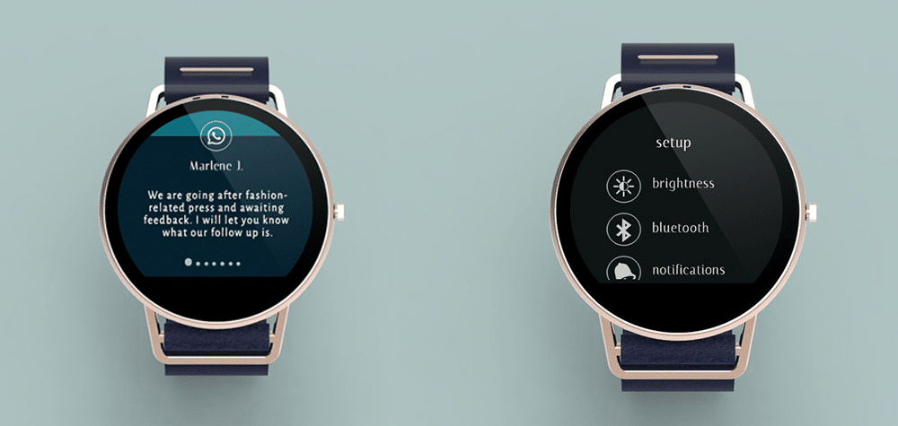 La smartwatch Shammane