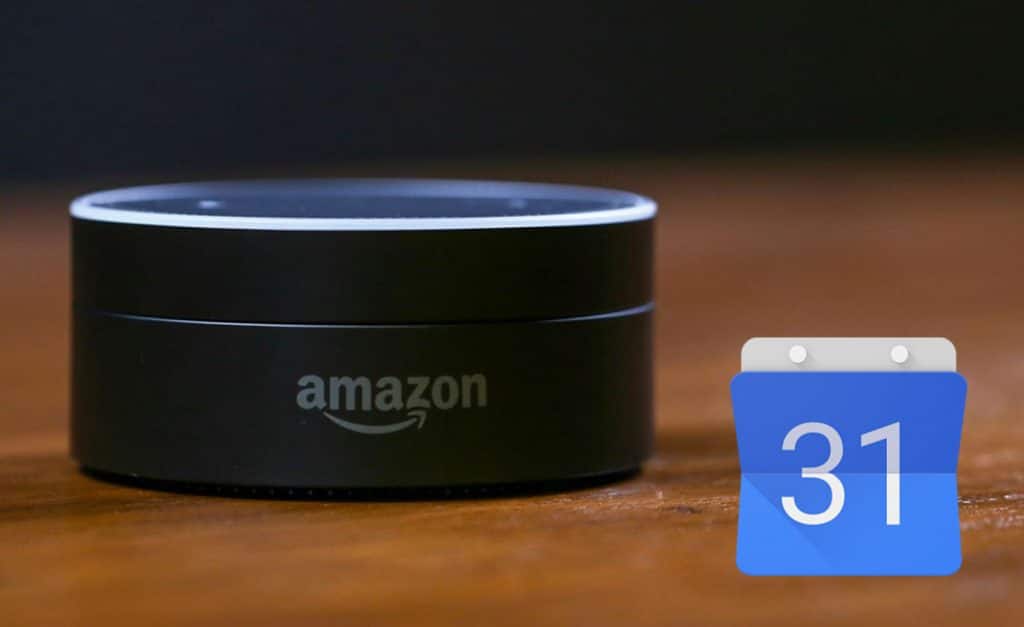 Amazon Alexa peut créer des événements Google Calendar