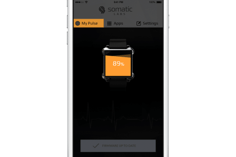 L'app du bracelet connecté Moment