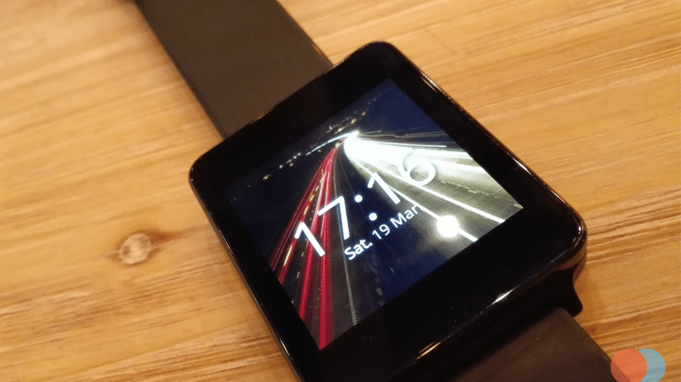 AsteroidOS sur la LG G Watch