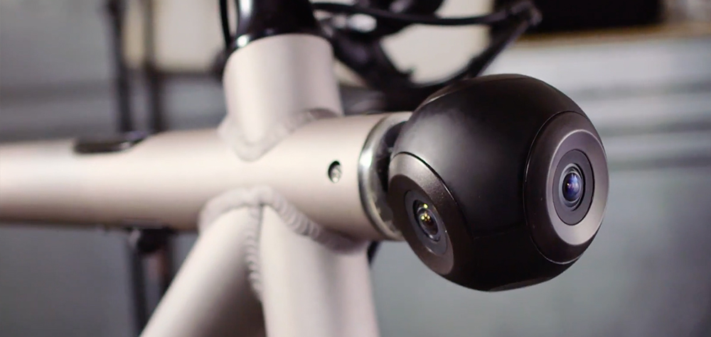 La caméra 360 du vélo