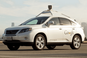 Un des prototypes de la Google Car