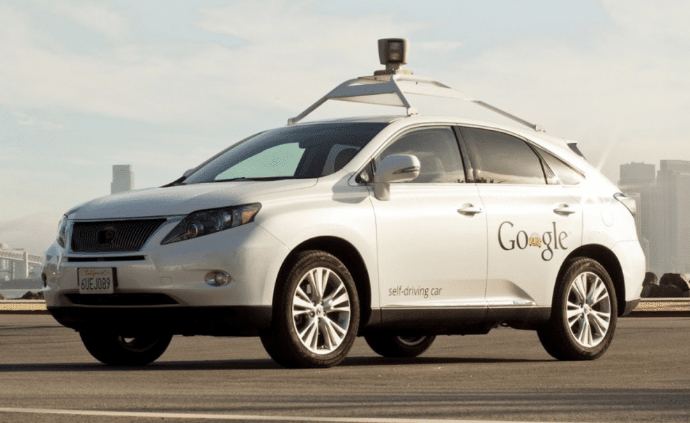 Un des prototypes de la Google Car