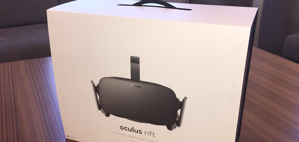 Le packaging de la version finale de de l'Oculus Rift