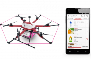 Le drone Tenku et l'app Sora Raku