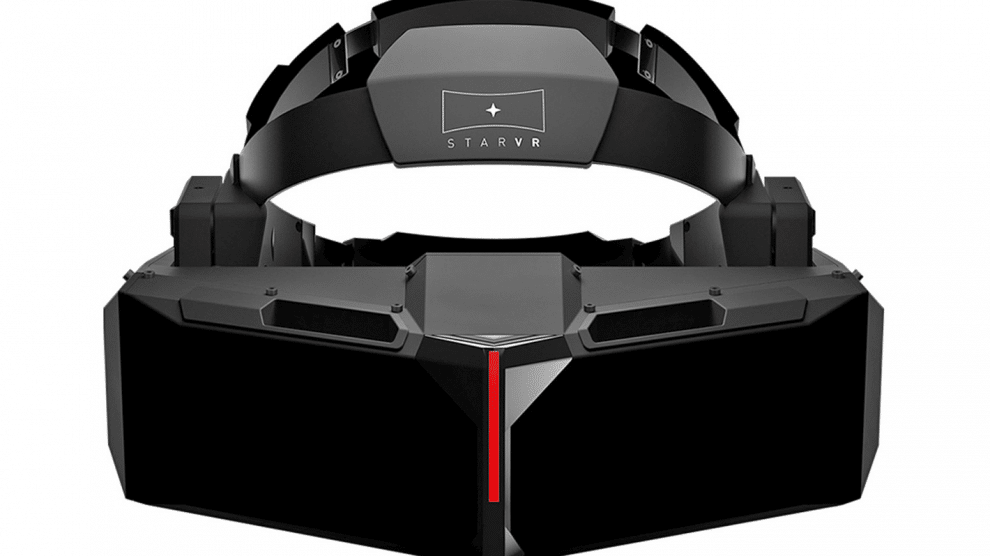 Le casque de réalité virtuelle StarVR