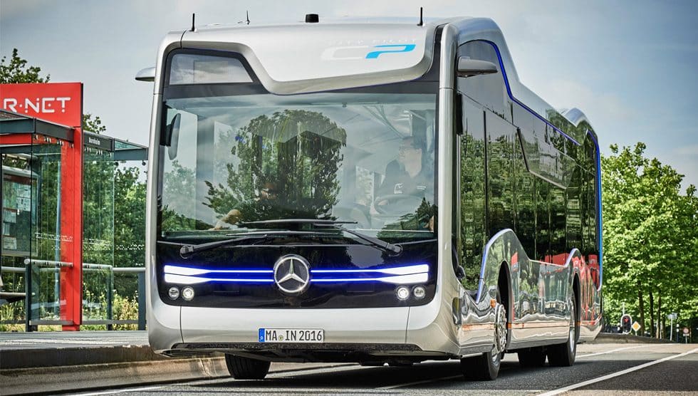 Le bus autonome Mercedes