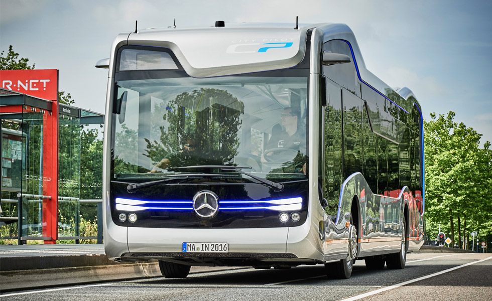 Le bus autonome Mercedes