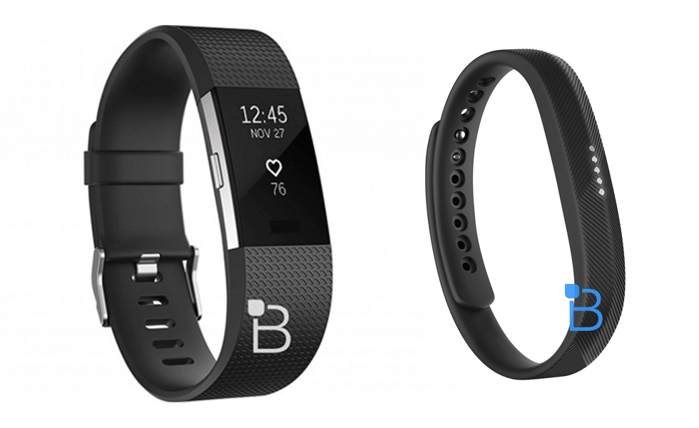 Le Fitbit Charge 2 et le Fitbit Flex 2