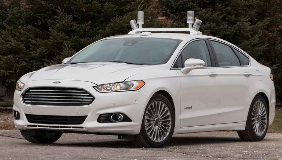 La Ford Mondeo autonome