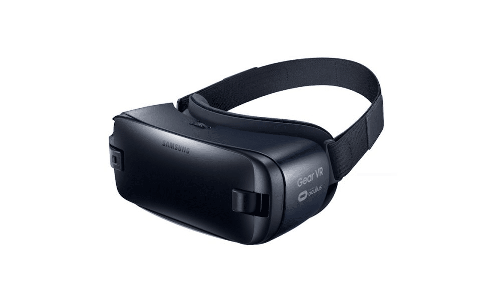 Le casque virtuel Samsung Gear VR présenté lors du Mobile World Congress