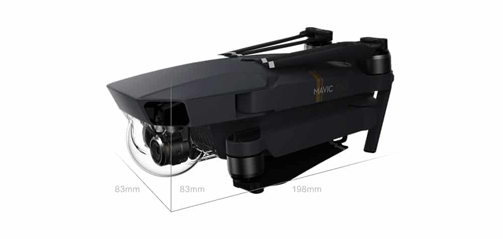 DJI Mavic Pro replié